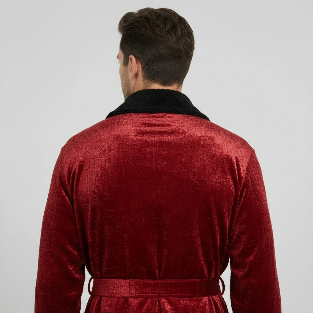 Cozy Men's Plush Robes – Built for Comfort, Designed to Last with available Personalization Add-on