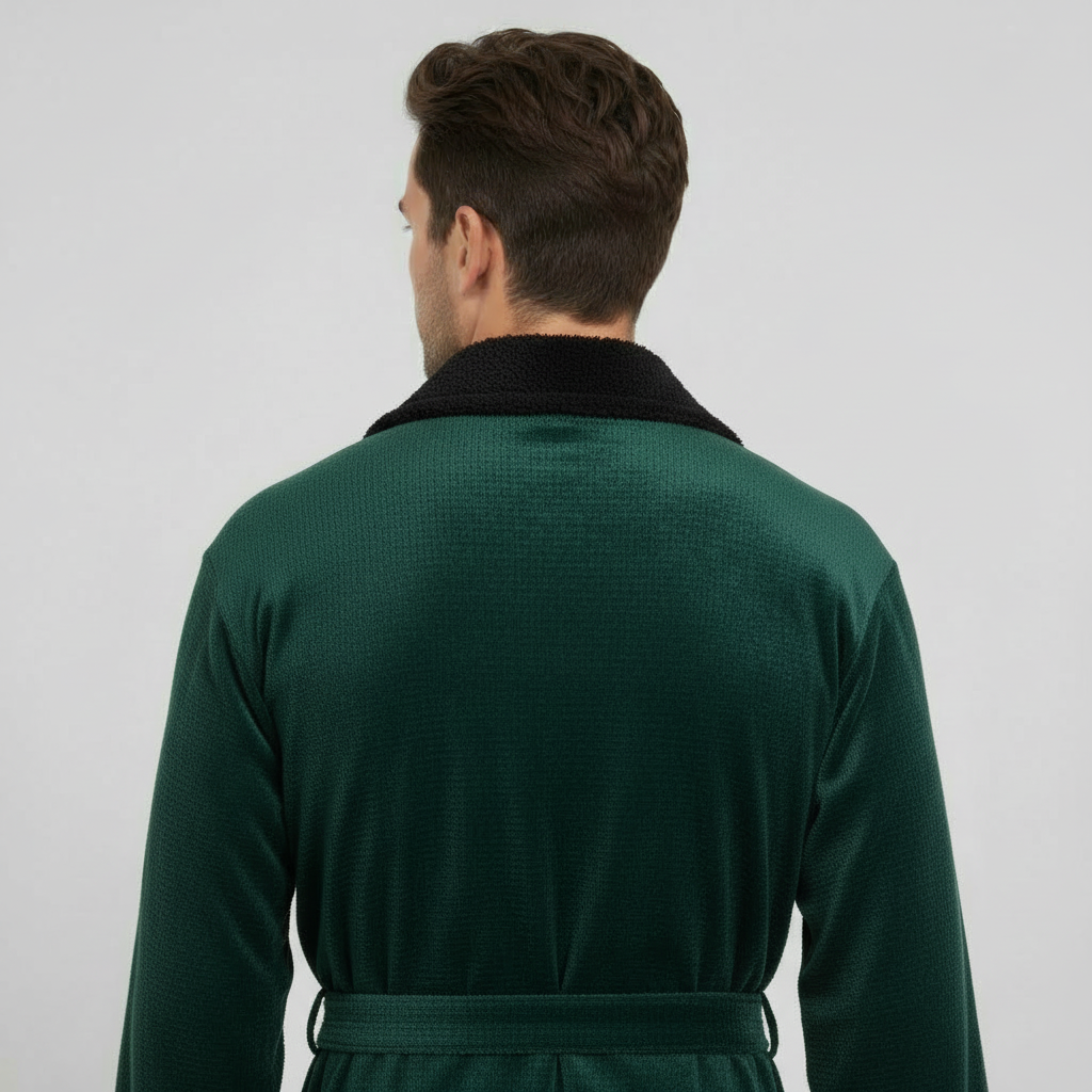 Cozy Men's Plush Robes – Built for Comfort, Designed to Last with available Personalization Add-on