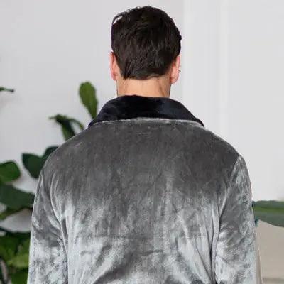 Cozy Men's Plush Robes – Built for Comfort, Designed to Last with available Personalization Add-on