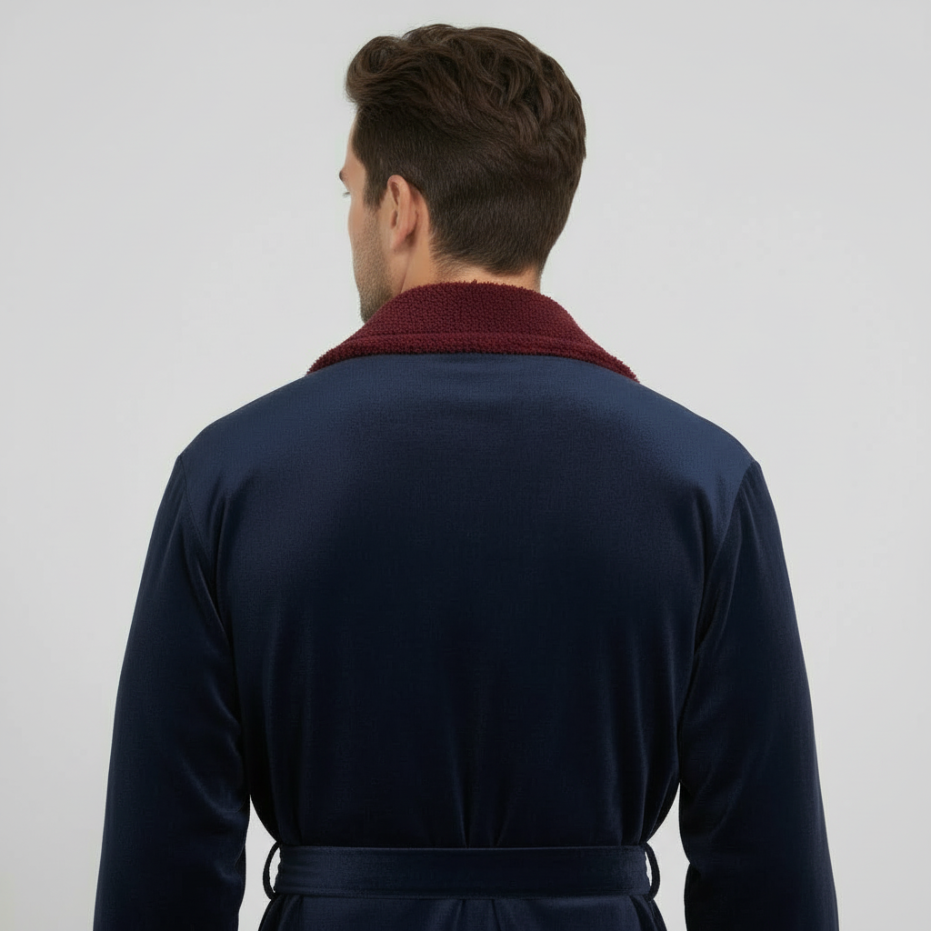 Cozy Men's Plush Robes – Built for Comfort, Designed to Last with available Personalization Add-on