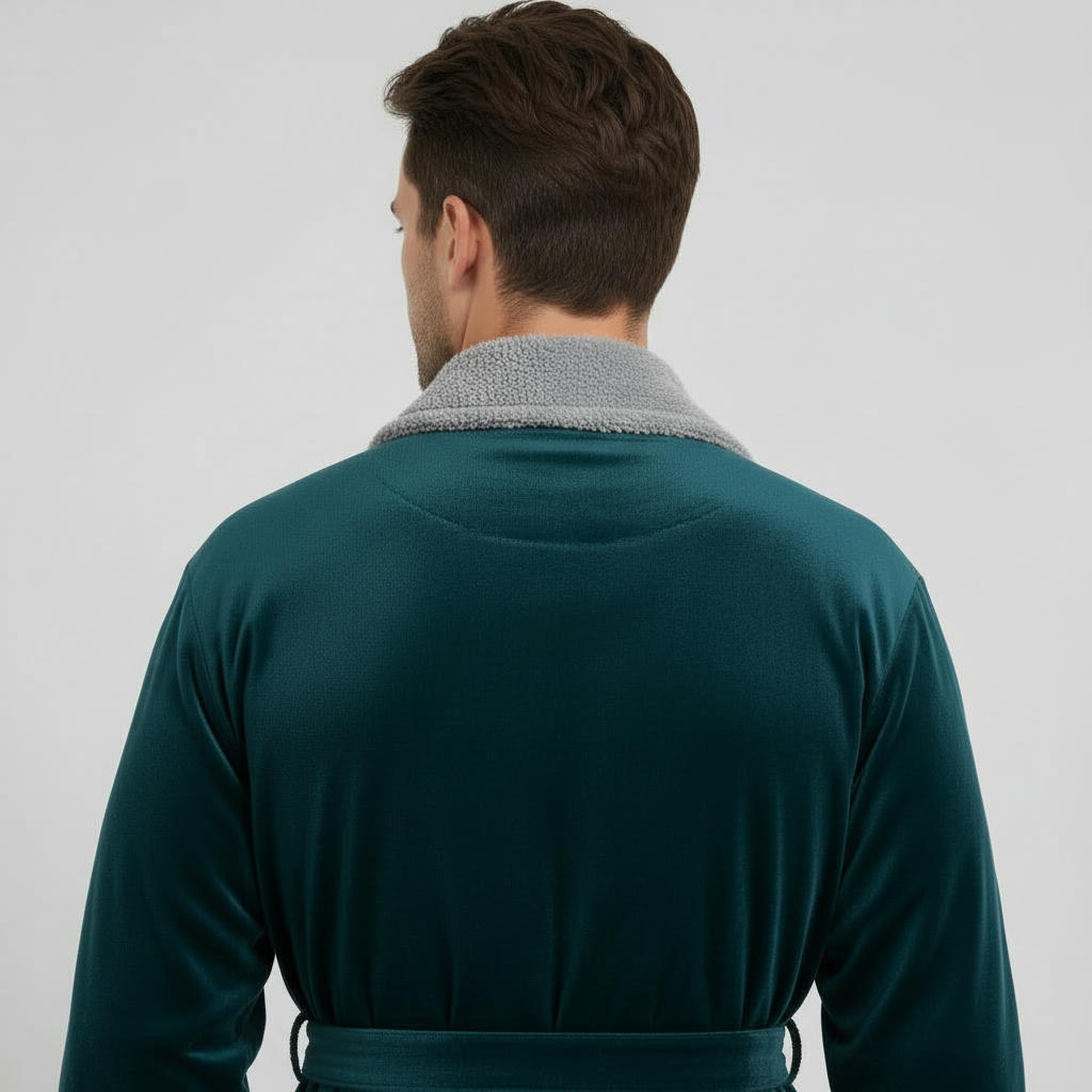 Cozy Men's Plush Robes – Built for Comfort, Designed to Last with available Personalization Add-on