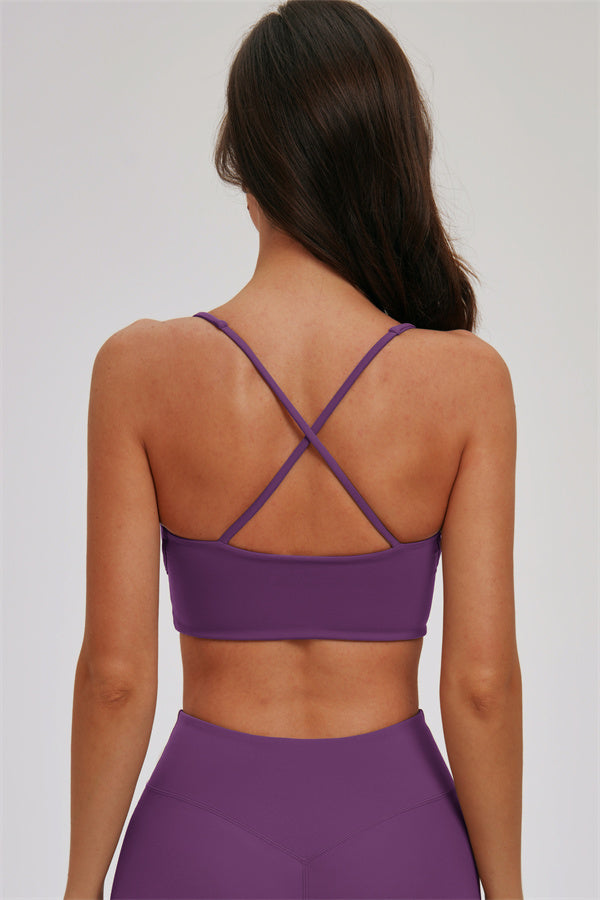 Kinetic Cross Back High Support Sports Bra