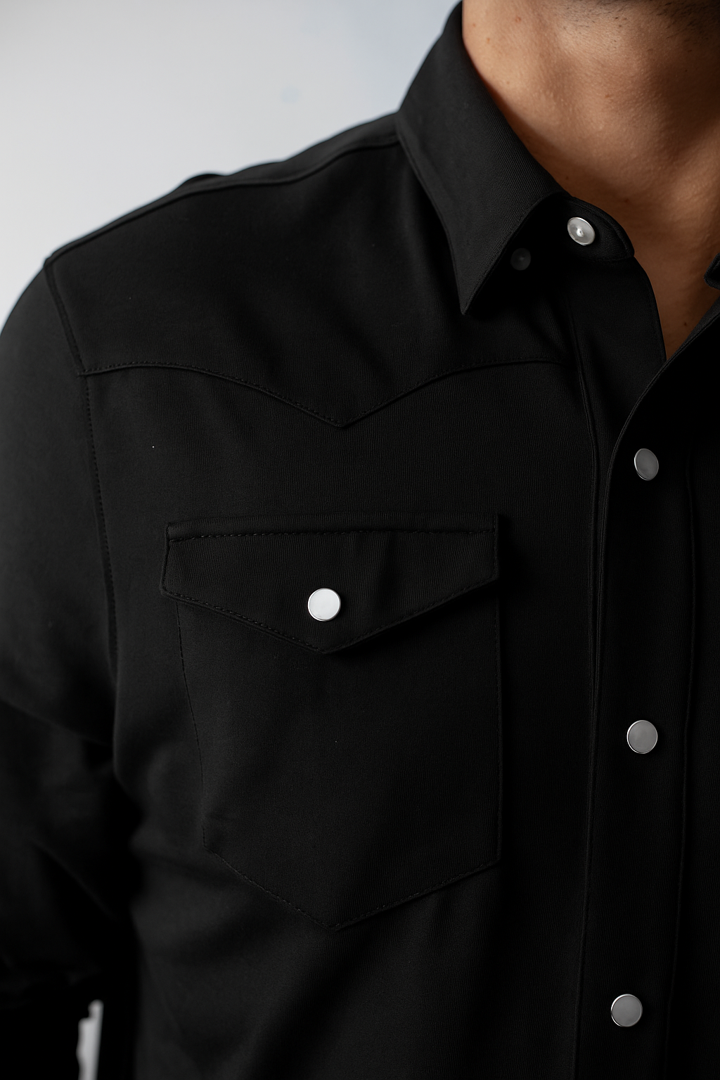 Cinqo Western Tech Shirt 2-Pack - Black/White