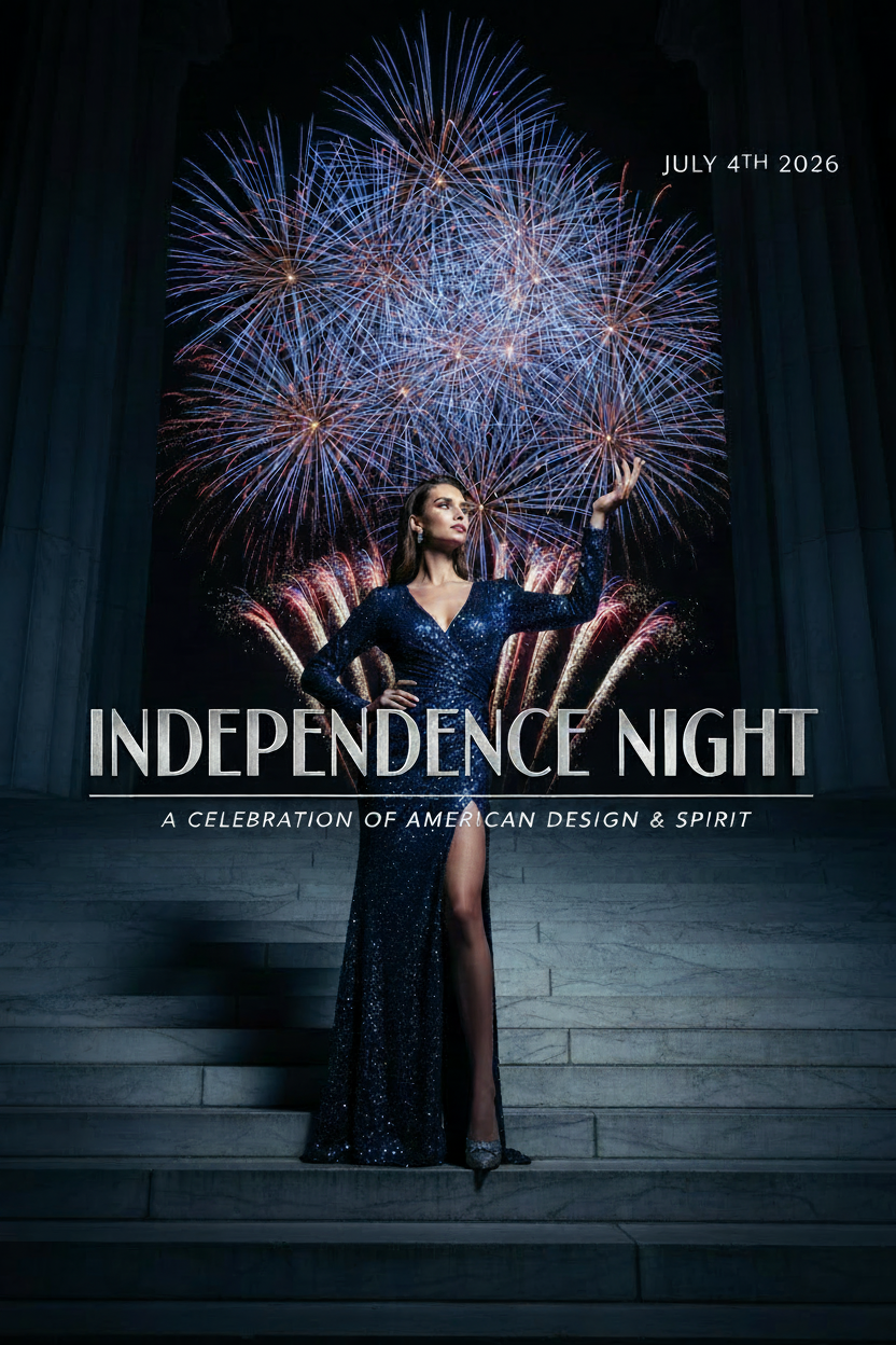 Blue Gown Editorial