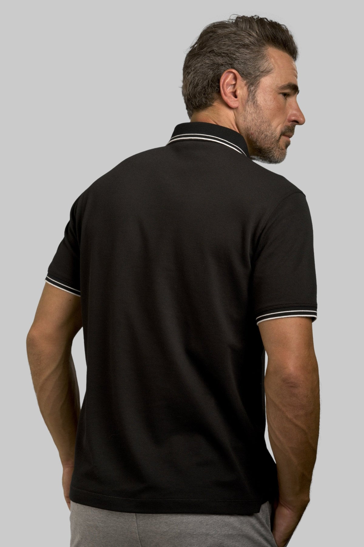 Pocket Polo Shirt - Black