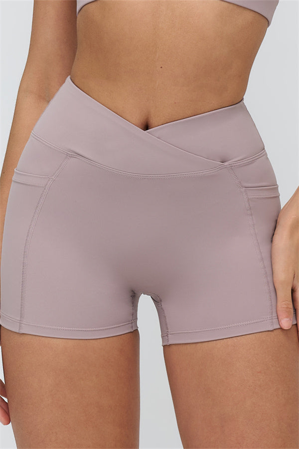 Sports Bra and Shorts 2-Piece Set – Seamless Sculpting