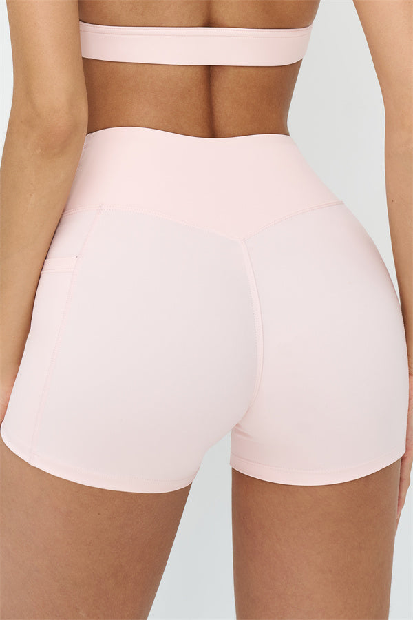 Sports Bra and Shorts 2-Piece Set – Seamless Sculpting
