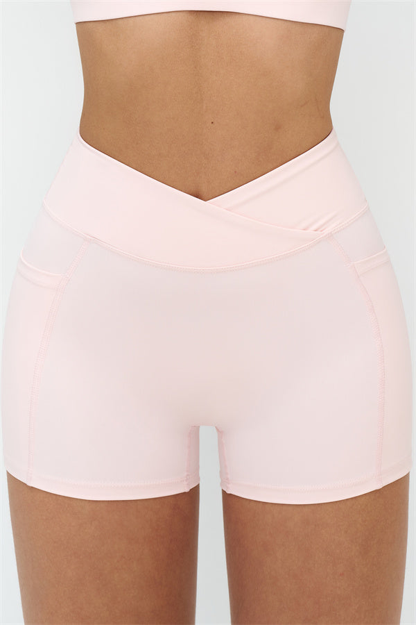 Sports Bra and Shorts 2-Piece Set – Seamless Sculpting