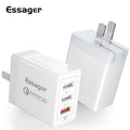 Three-Port USB Fast Charge 30WQC30 Mobile Phone Charger