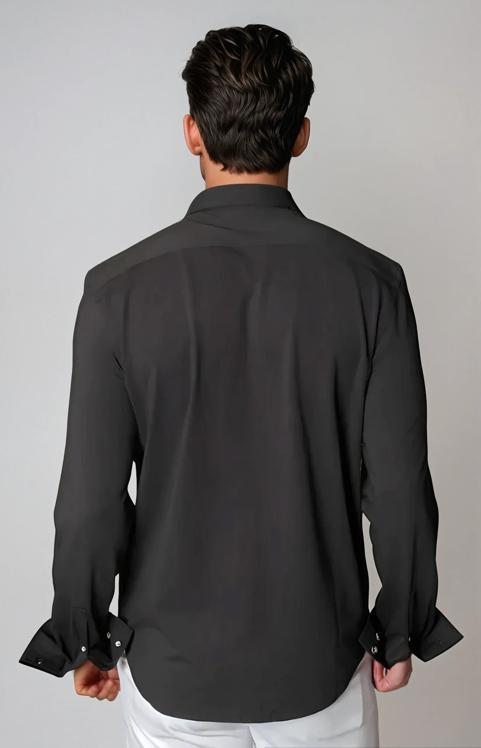 Buki Cinqo 'Single Shot' Long Sleeve Shirt - Black