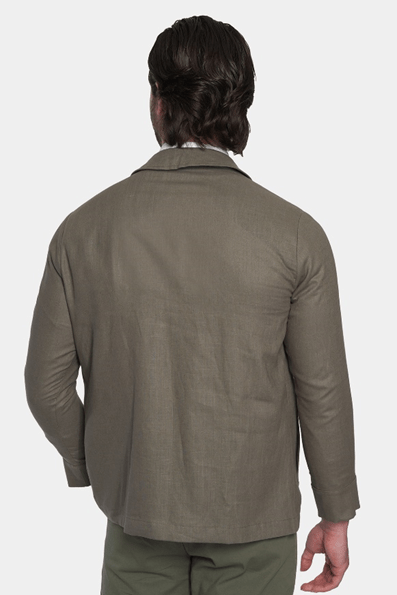 The Slim Safari Coat (Olive)