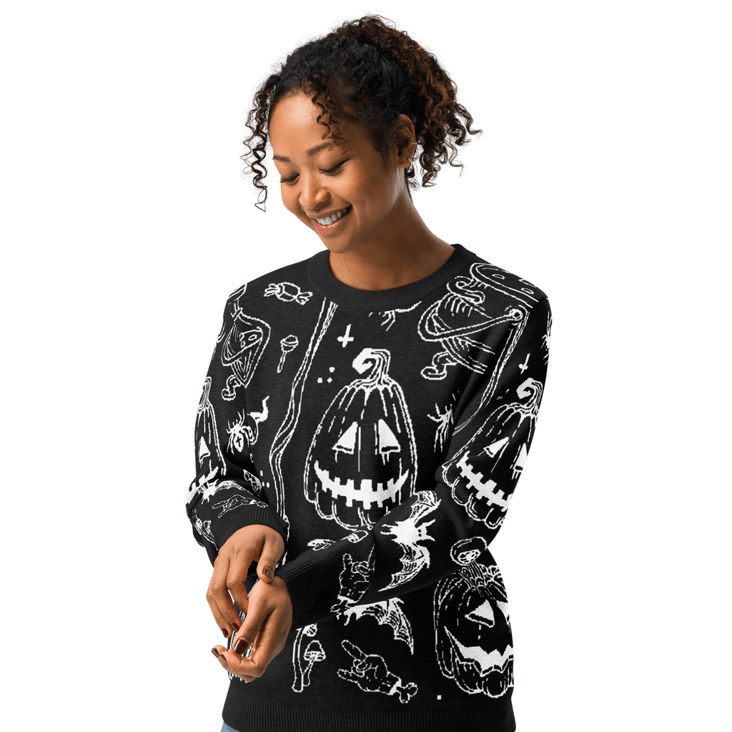 Cozy Creep Knit Crewneck Sweater