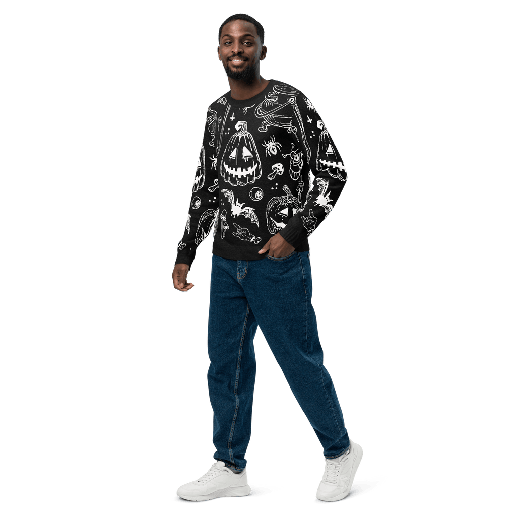 Cozy Creep Knit Crewneck Sweater