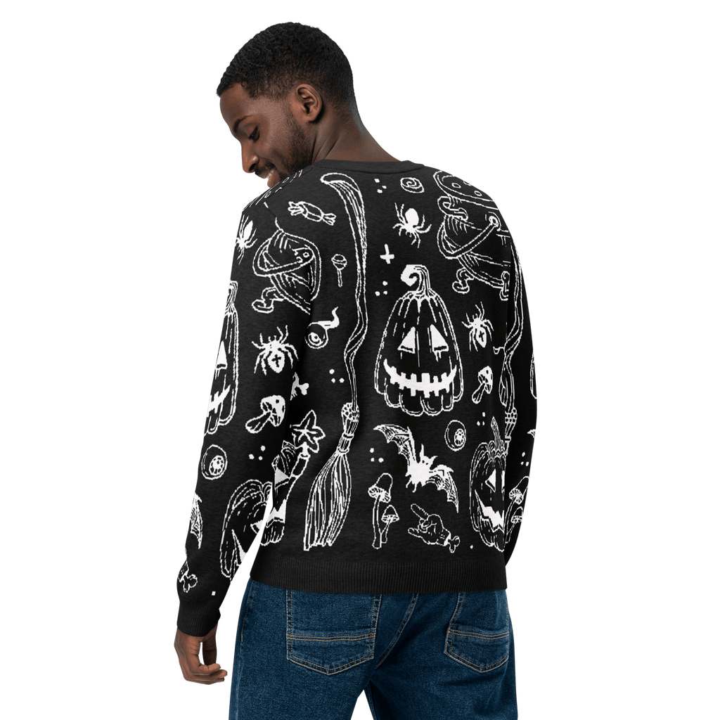 Cozy Creep Knit Crewneck Sweater