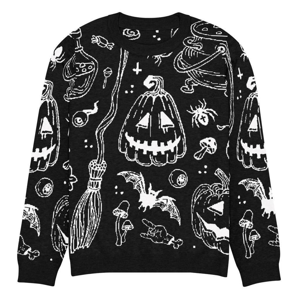 Cozy Creep Knit Crewneck Sweater