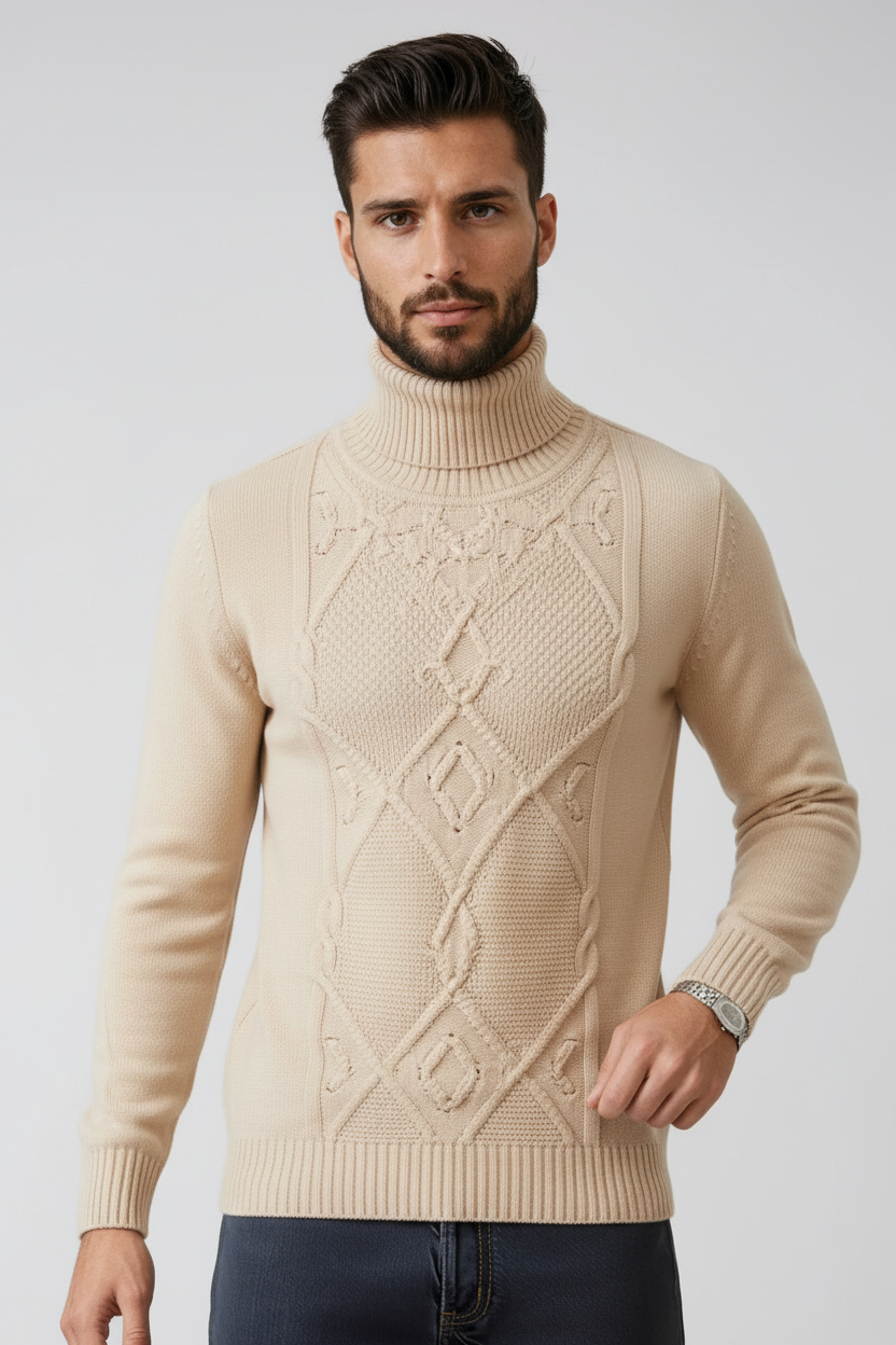 Ecru Turtleneck