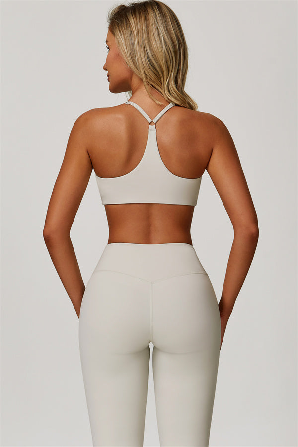 The Refresh Sports Bra Flared Leggings 2-Piece Set