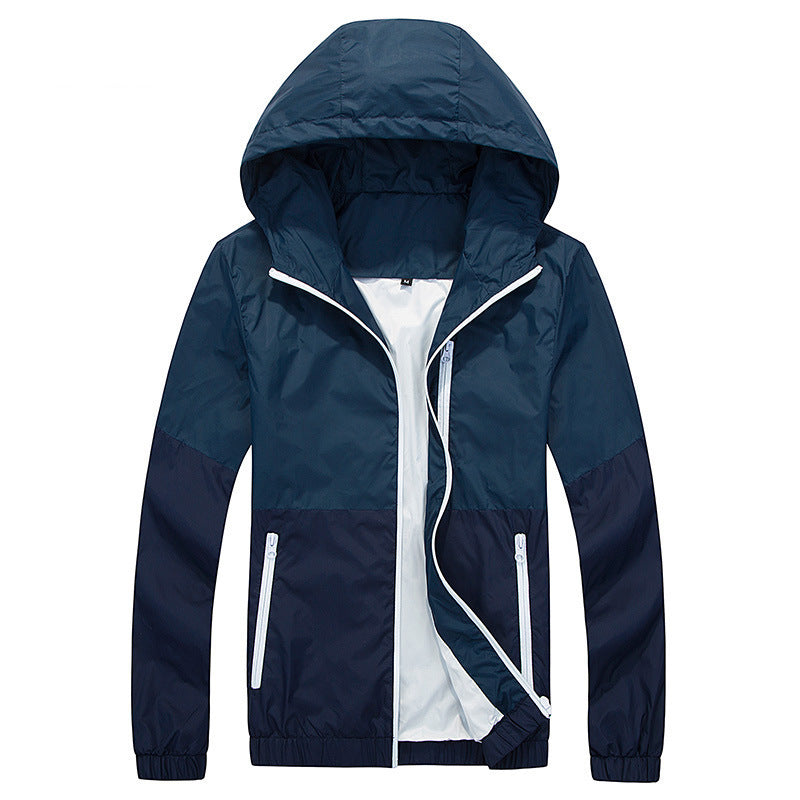 Spring Lightweight Hooded Trench - Unisex Fashion Jacket