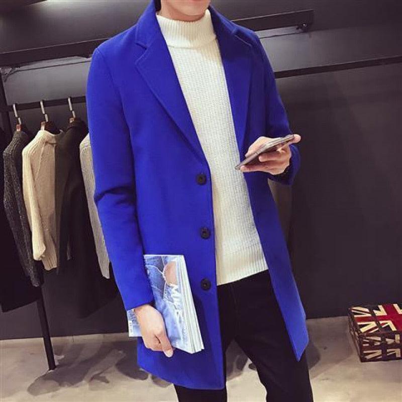 Luxury Simple Overcoat Long Oversized Coat Jacket