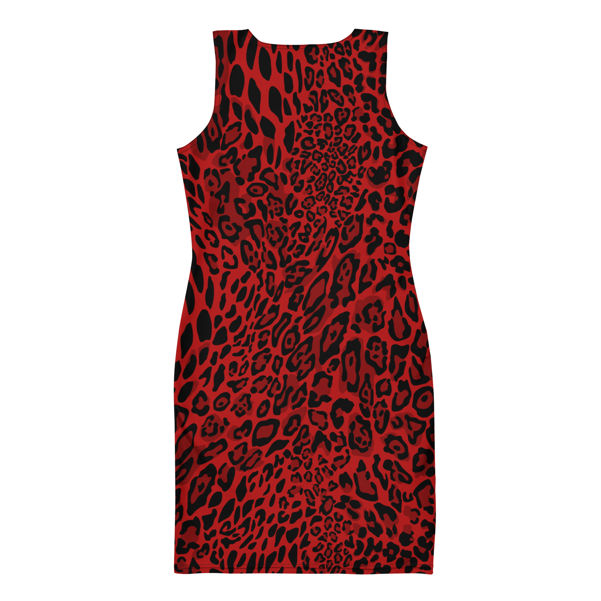 Fire Feline Bodycon Dress