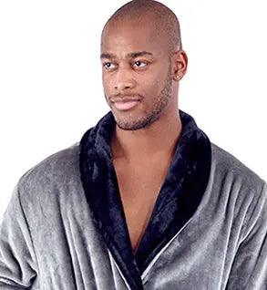 Cozy Men's Plush Robes – Built for Comfort, Designed to Last with available Personalization Add-on