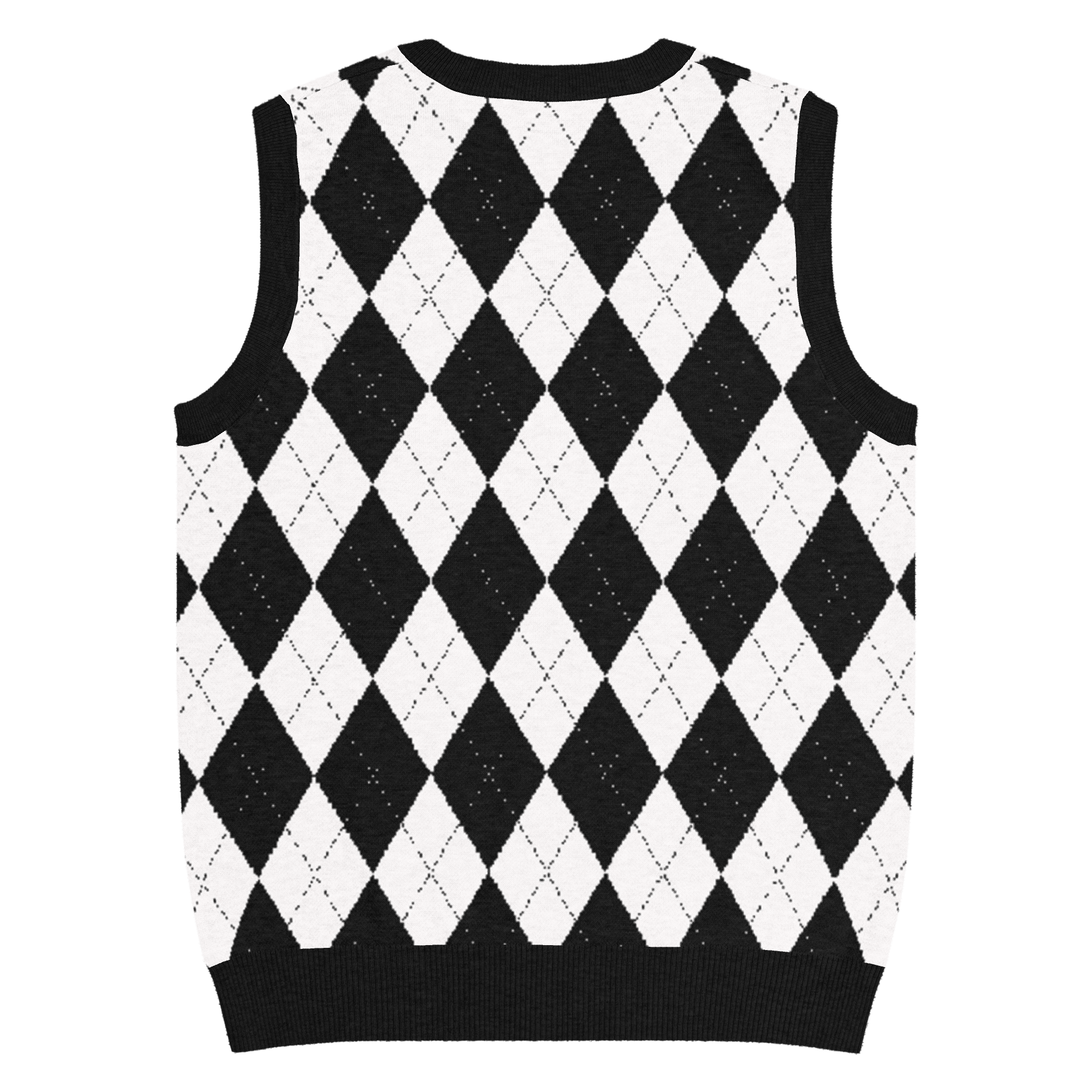 Carnival Chic Knit V-Neck Vest