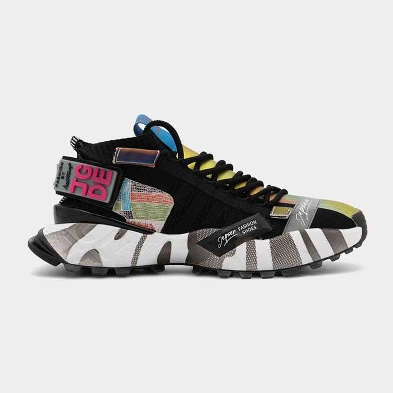 Men's Sneakers: Platform, Breathable, Comfortable, Sock Shoes for Walking and Running
