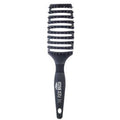 The Flex Brush XL Mixed Bristle Vent Brush with Boar & Nylon Pins, Black