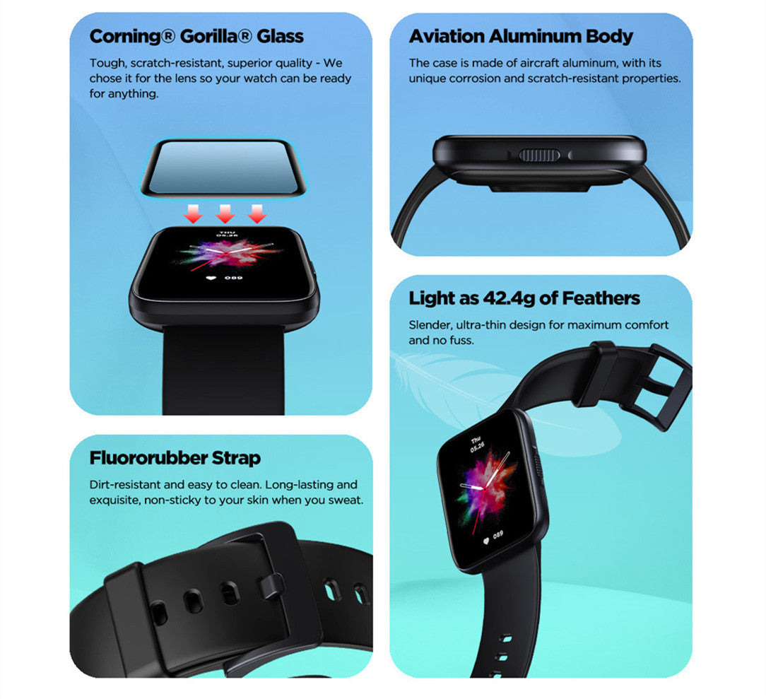Large Display Smart Watch | Fitness Tracking | Kallistii