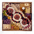 Large Square Lazy Susan Charcuterie Board
