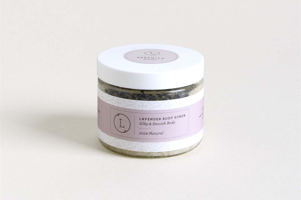 Family Spa Gift Box, Natural Lavender Bath & Body Relaxing Package