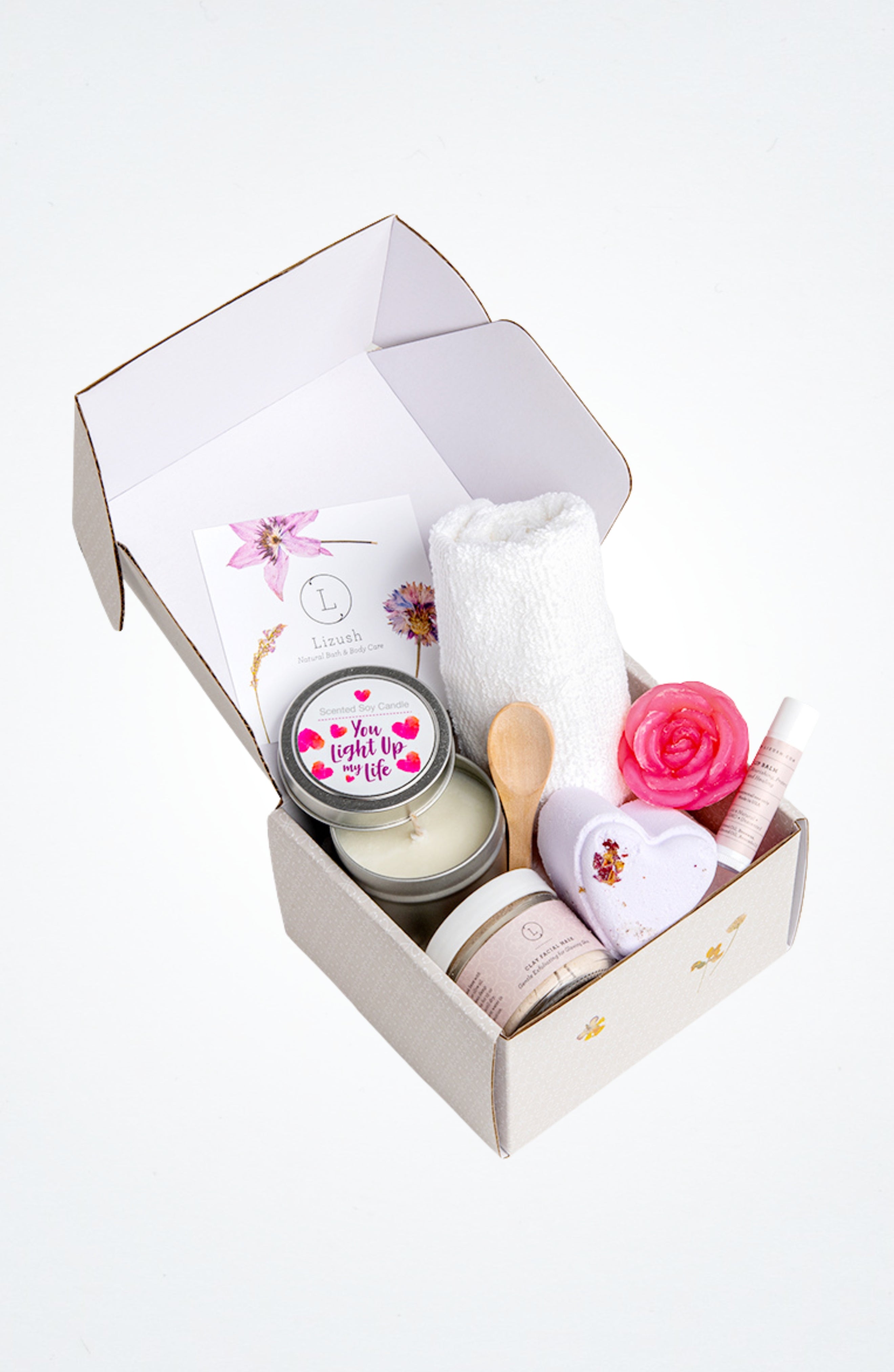 Cute LOVE Special Gift Box, Natural Skincare Gift Box, Mom, BFF, Sister