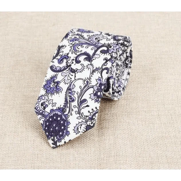 Luxury Handmade Cotton Ties For Men