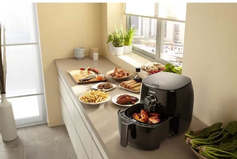 Philips Viva Collection TurboStar Airfryer, Black HD9621/96