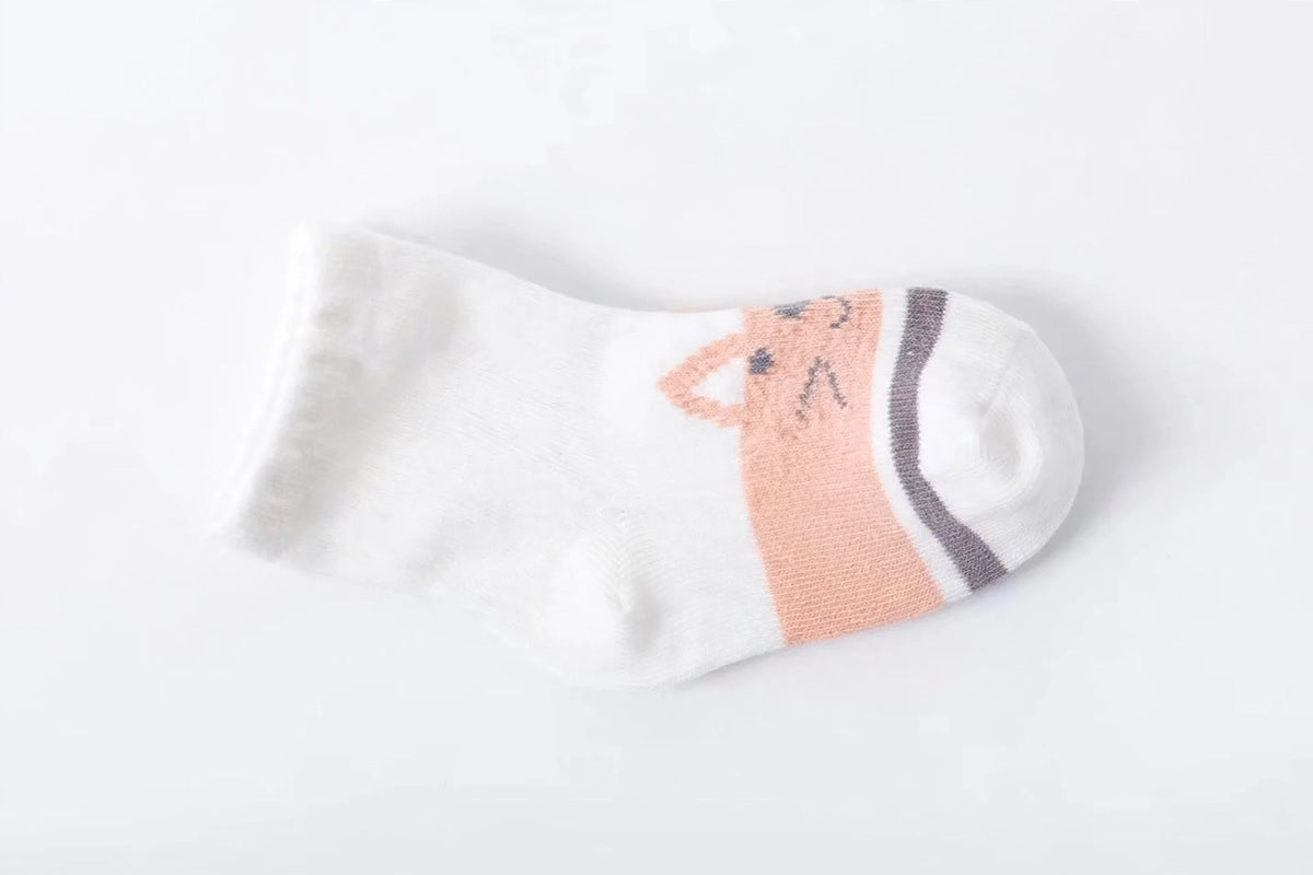 Organic Cotton Kids’ Socks | Fun Cat Socks for Toddlers & Little Kids