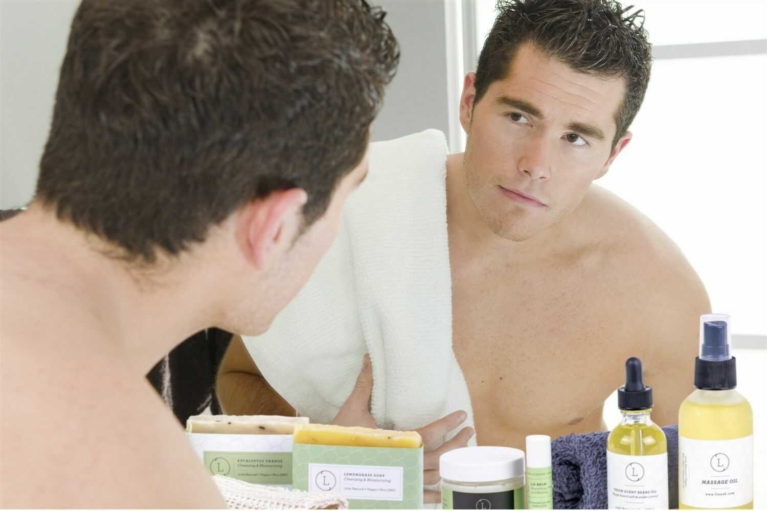 Father's Day Gift -Fresh earthy Natural skincare set, Men Grooming kit