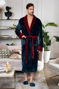 Cozy Men's Plush Robes – Built for Comfort, Designed to Last with available Personalization Add-on
