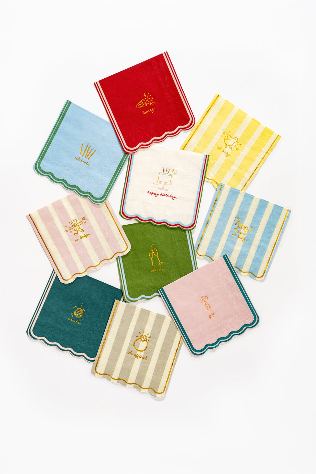 Celebrate Icon Cocktail Napkins