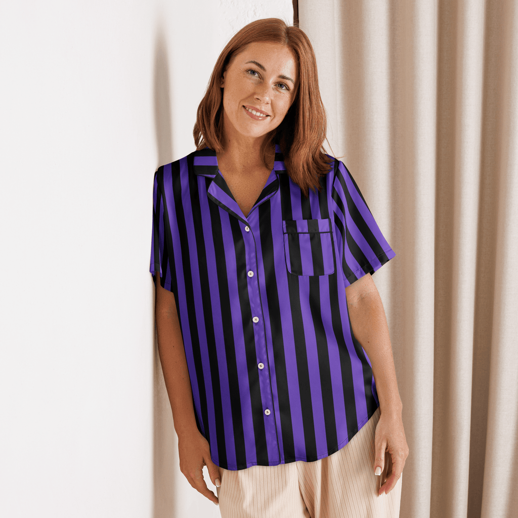 Nevermore Days Silky Pajama Top