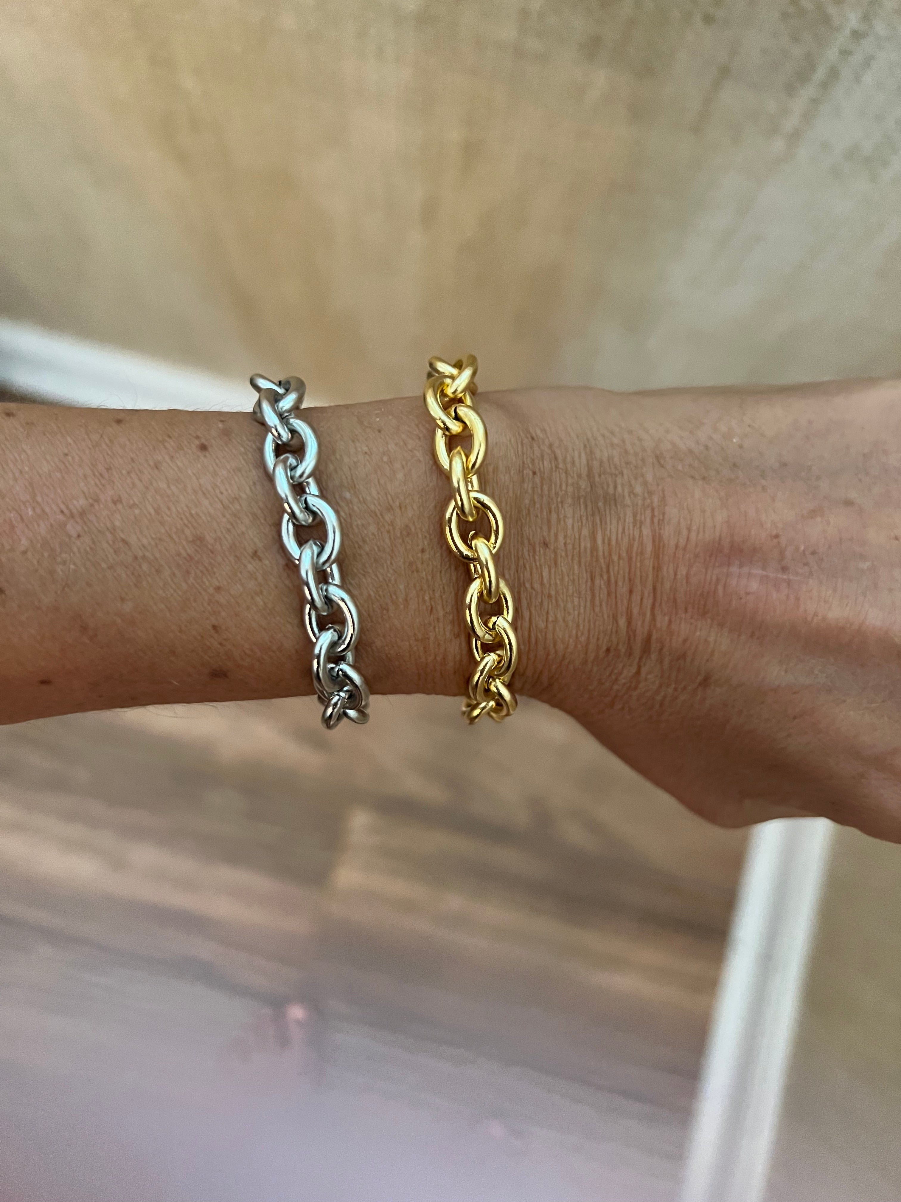 chunky link bracelet