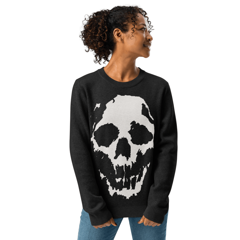 Night Terrors Knit Crewneck Sweater