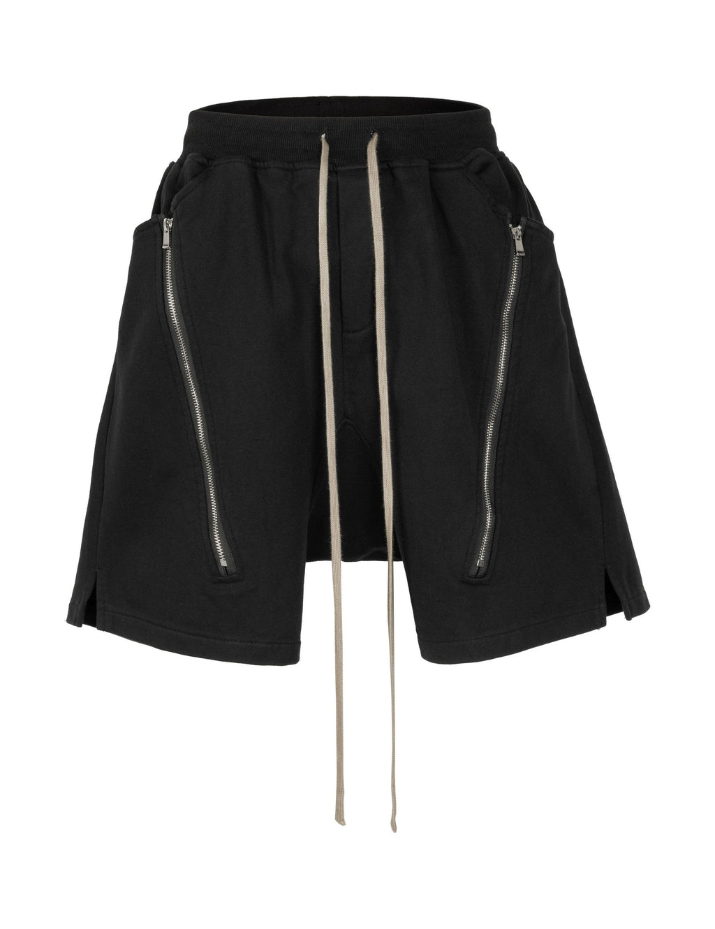 NOIR ZIP DRAWSTRING CARGO SHORTS