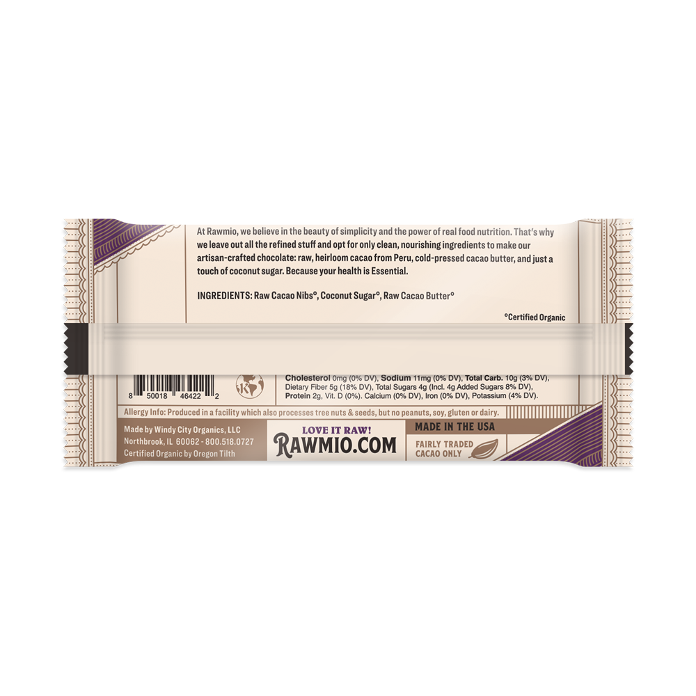 Essential Dark Chocolate Bar - 85% Cacao