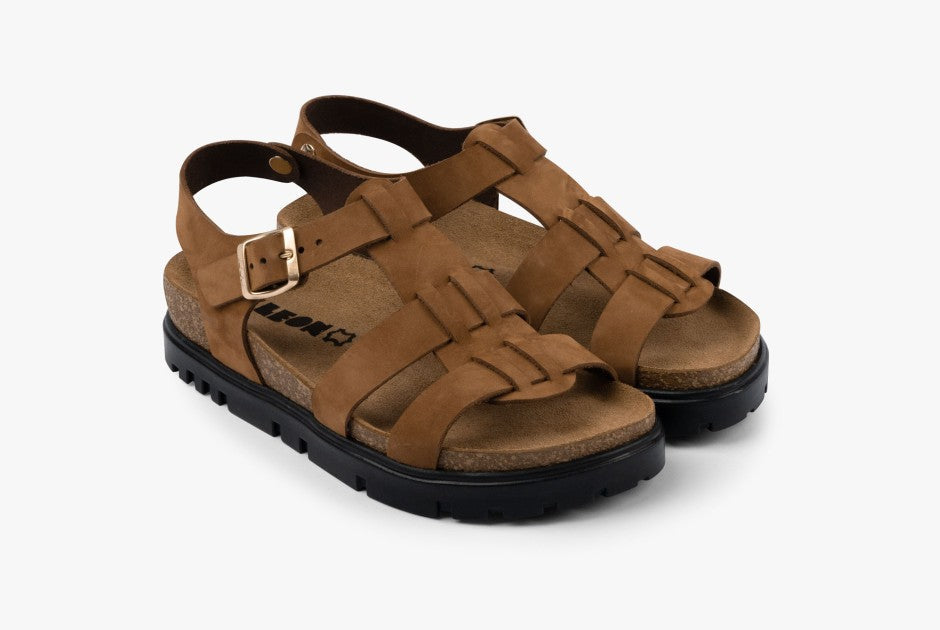 Roma Women's Platform Fisherman Style Sandal - Cushioned Footbed & Chunky Sole