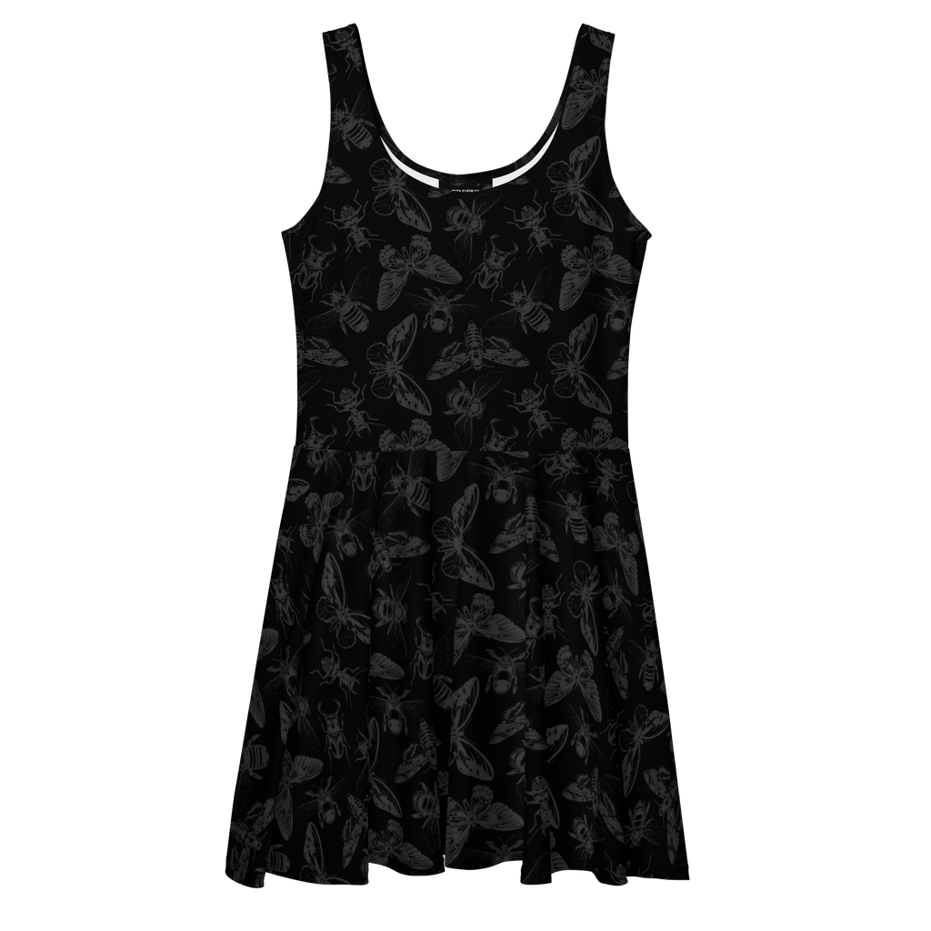 Shadow Swarm Skater Dress