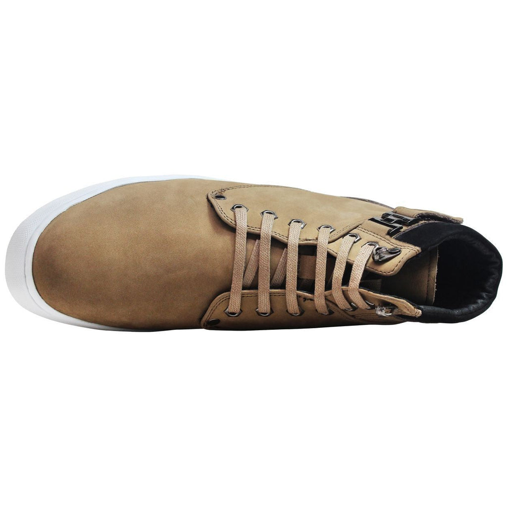 CALTO - T53121 - 2.6 Inches Taller (Nubuck Tan) - High top sneak-boot