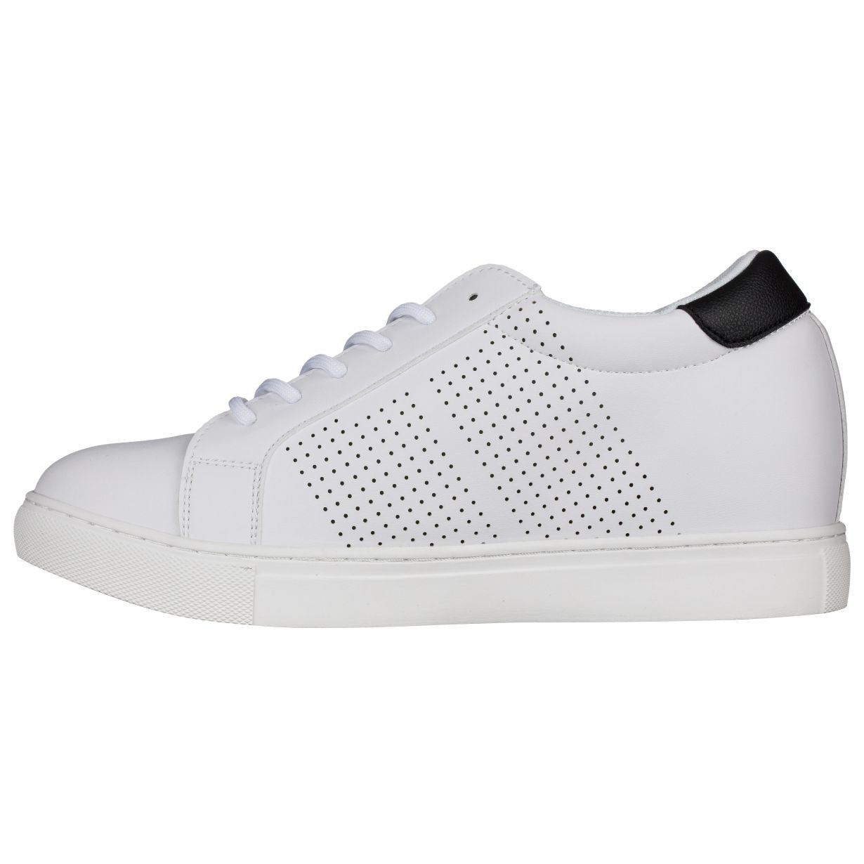 Men's White Elevator Sneakers H0833