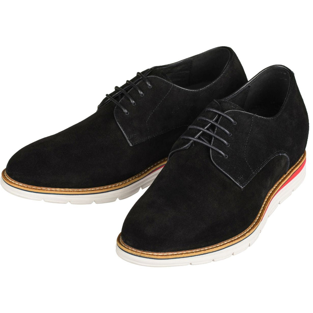CALTO - Y4222 - 3.2 Inches Taller (Nubuck Black)