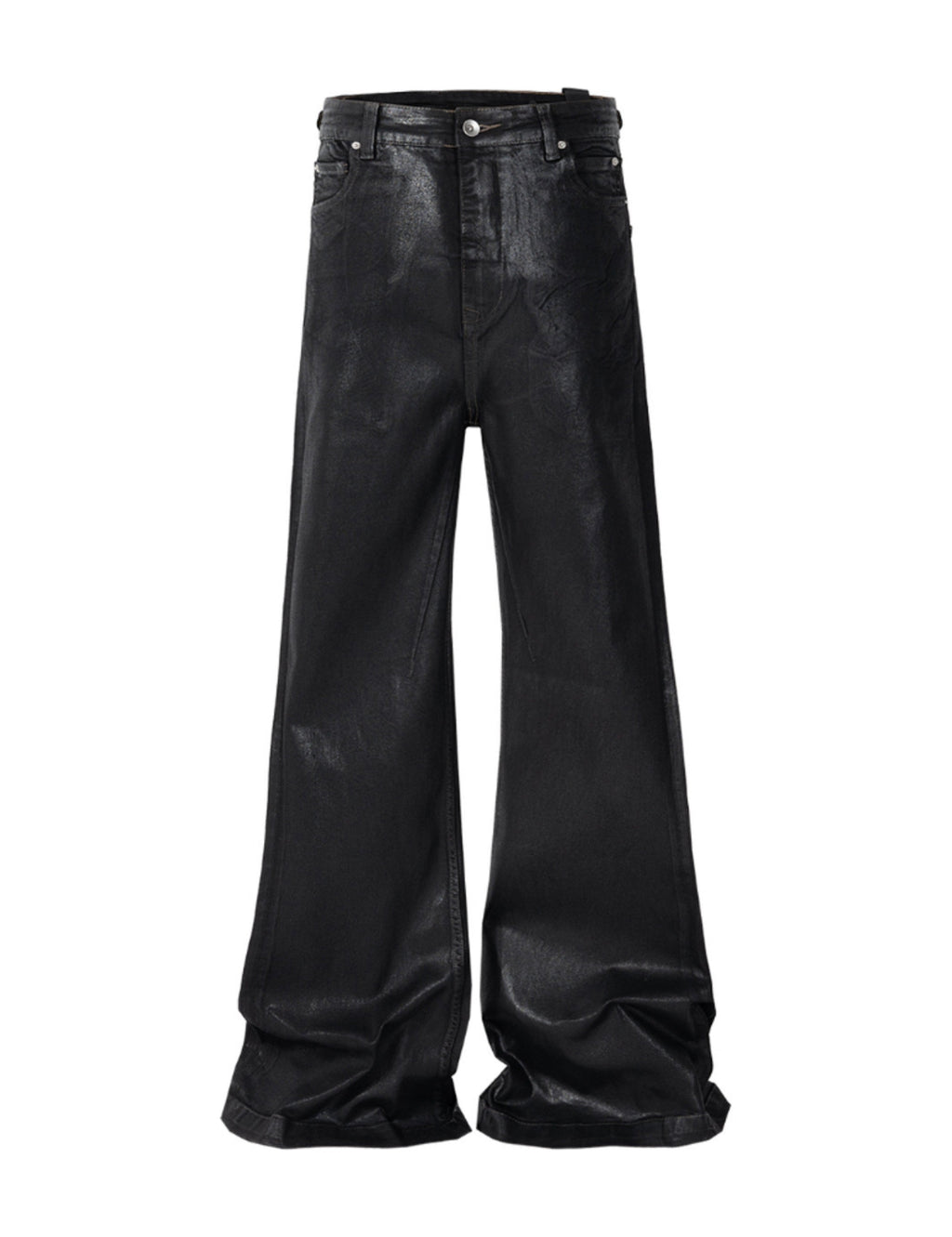 WIDEBOY WAXED FLARE DENIM